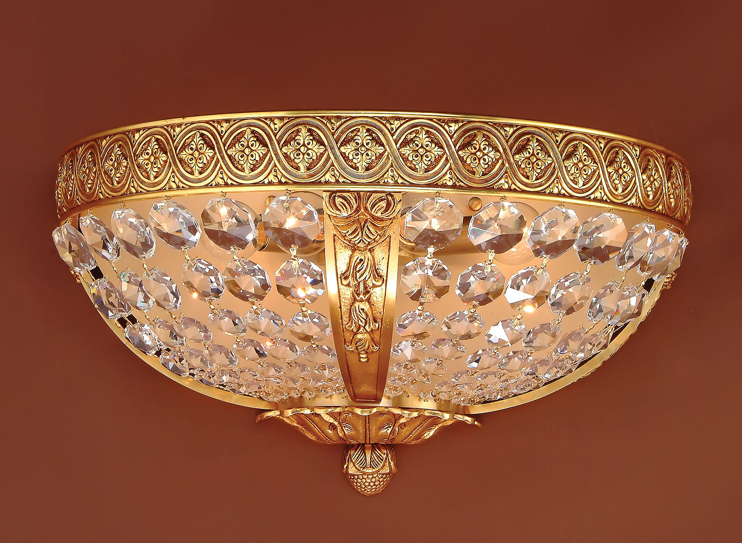 M-19604-SE Crystal Wall Sconce - Image 1