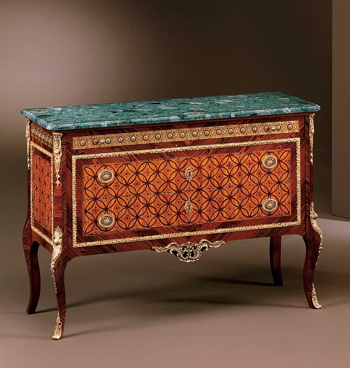 BN-197 Louis XVI Marquetry Chest - Image 1