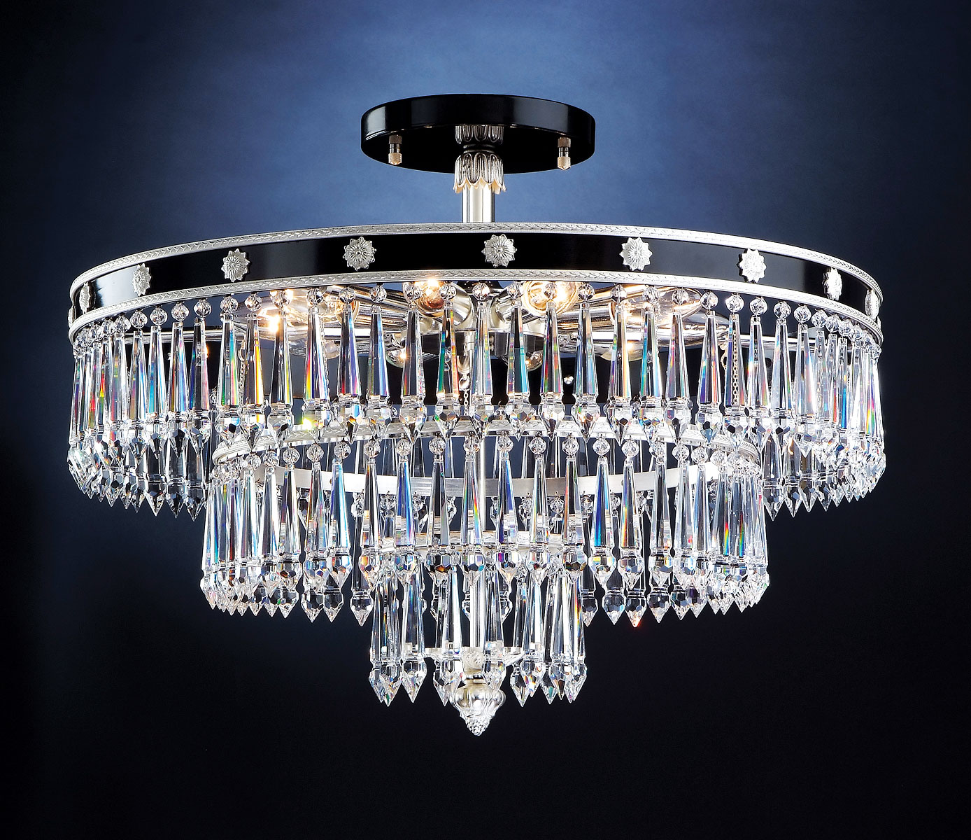 M-19841 Crystal Ceiling Fixture - Image 1