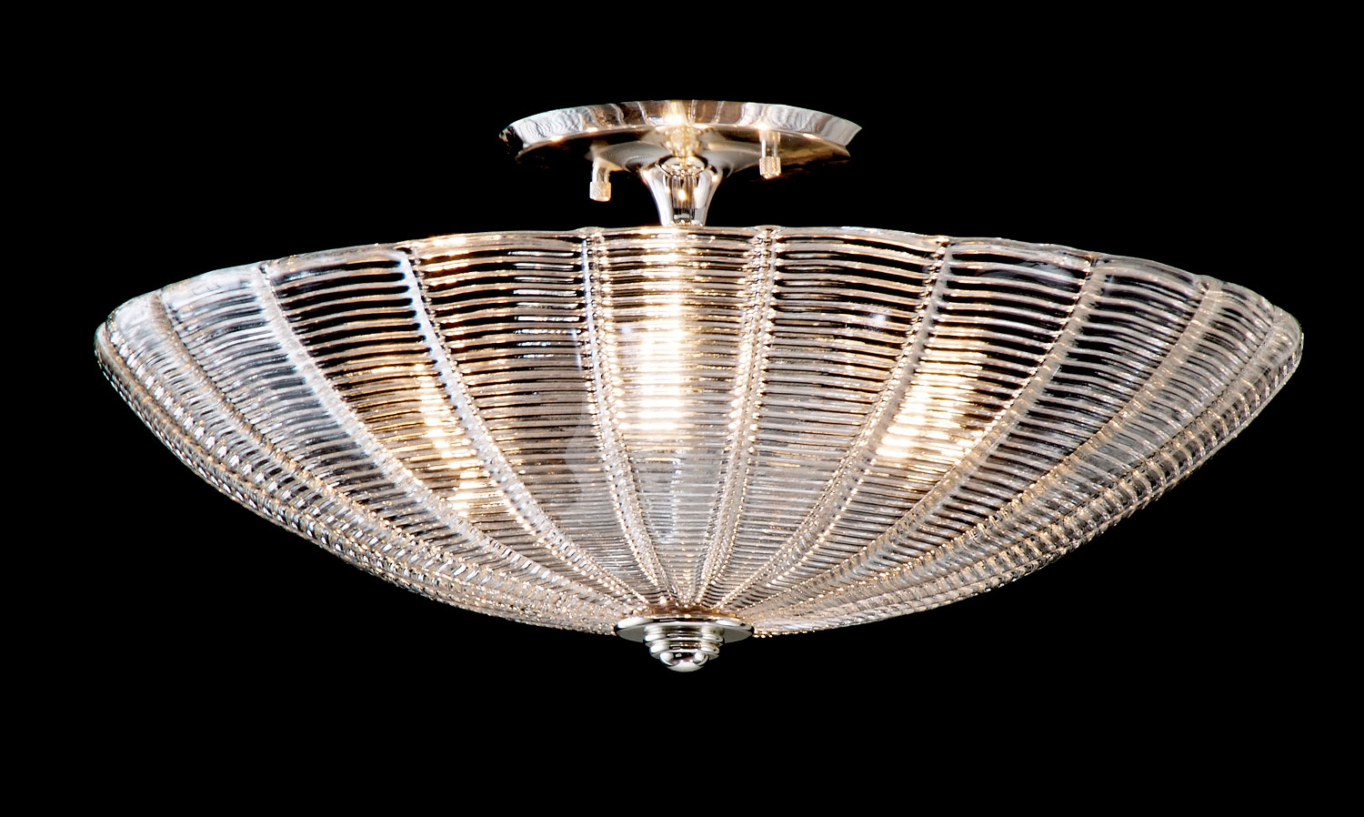 M-19990 Venetian Glass Ceiling Fixture - Image 1