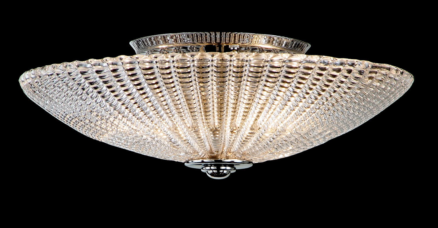 M-19992 Venetian Glass Ceiling Fixture - Image 1