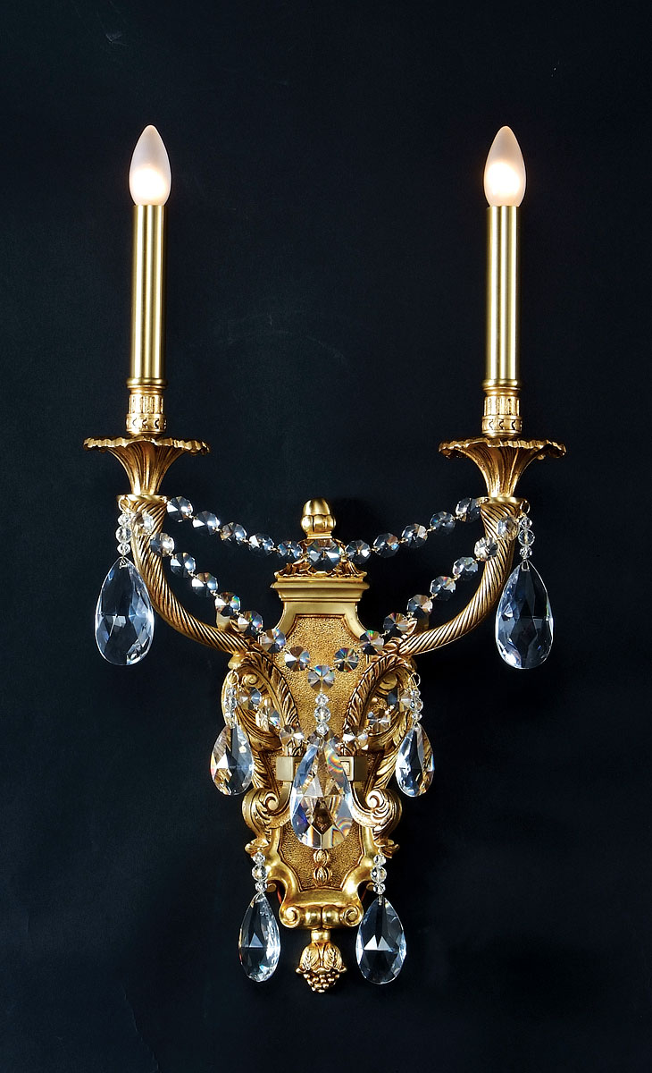 M-20023 Crystal Wall Sconce - Image 1