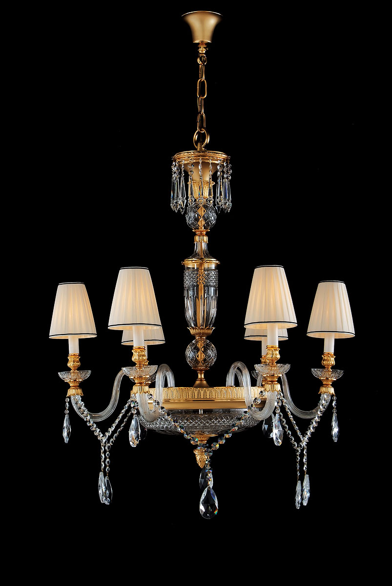 M-20044 Chandelier w/ Scholer Crystal - Image 1