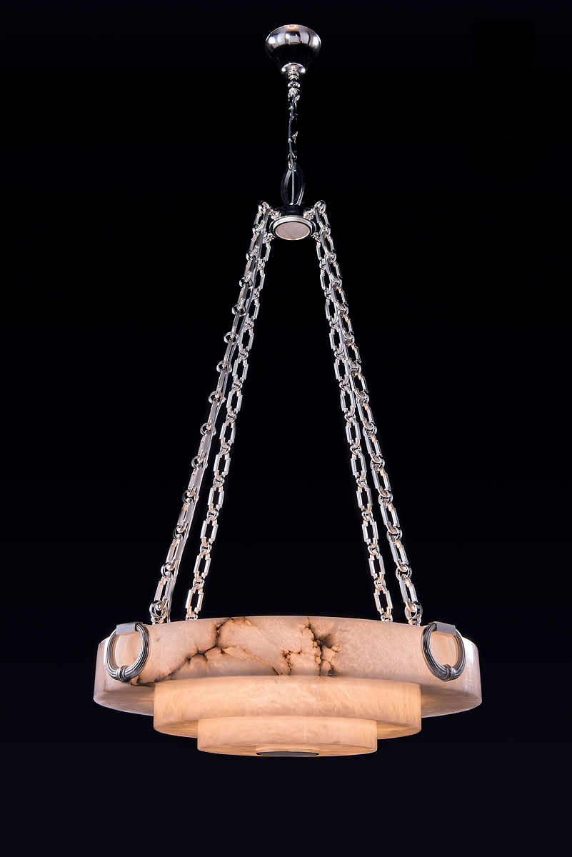 M-20088 Alabaster Chandelier - Image 1