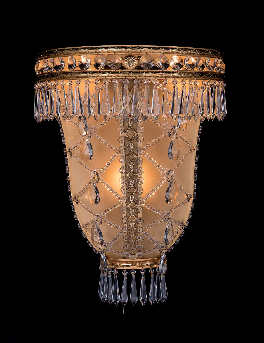 M-20102 Crystal Wall Sconce - Image 1
