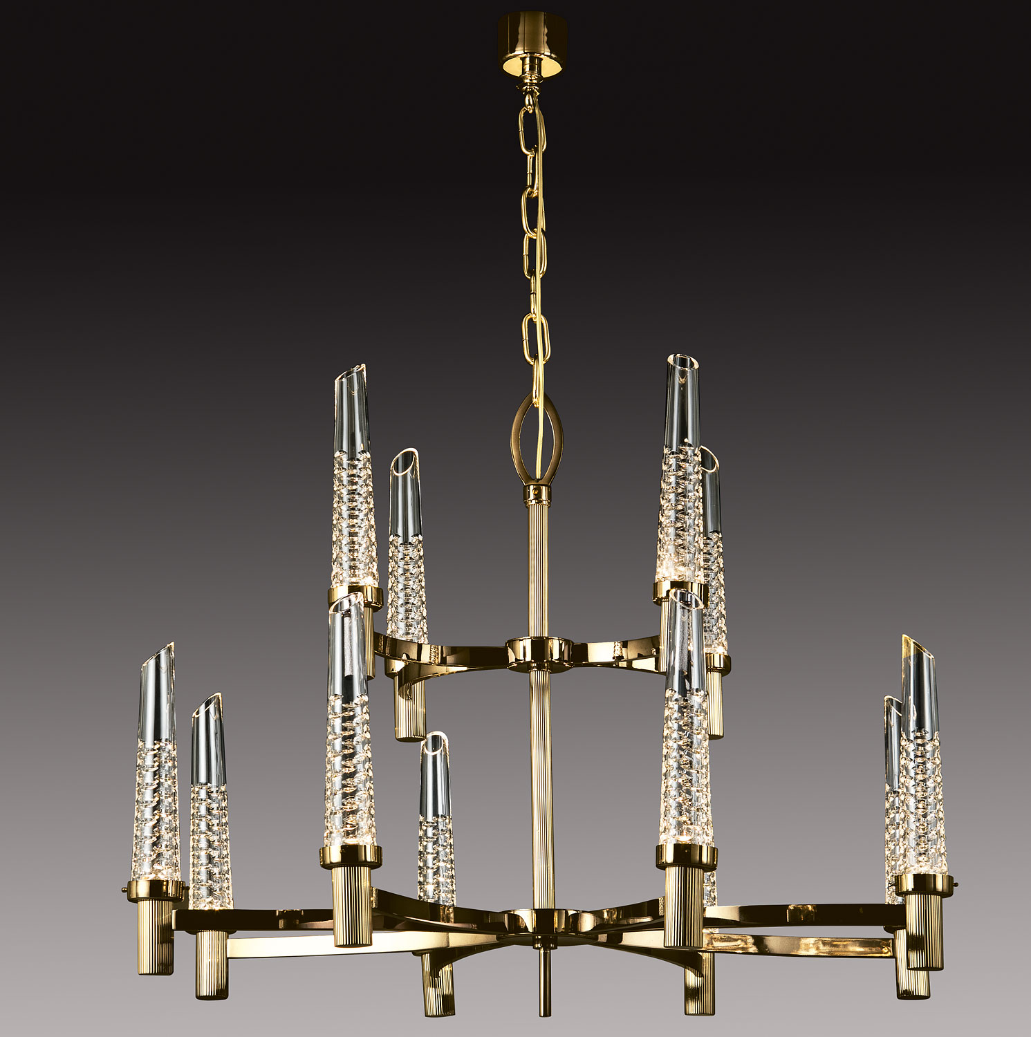 M-20215 Contemporary Chandelier - Image 1