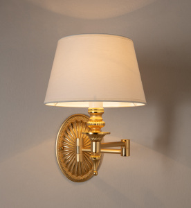 M-20302 Adjustable Bronze Wall Sconce