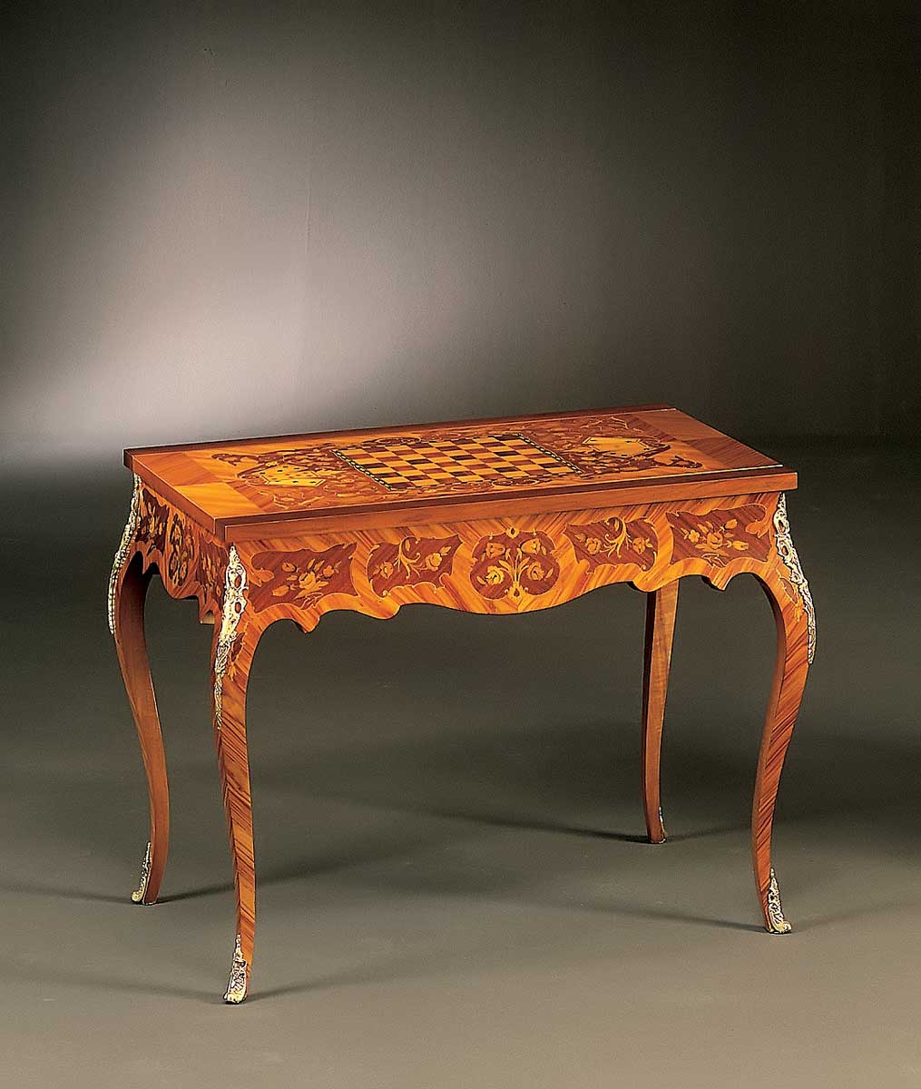 BN-523 Louis XVI Game Table - Image 1