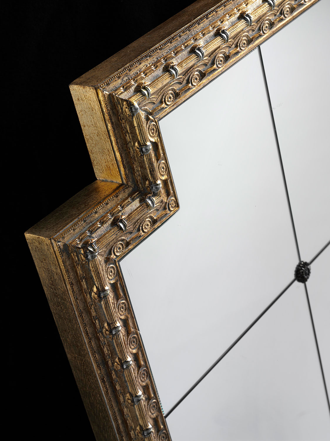 GV-653 Gold Leaf Panel Mirror - Image 2