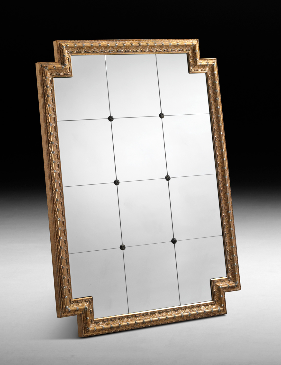 GV-653 Gold Leaf Panel Mirror - Image 1
