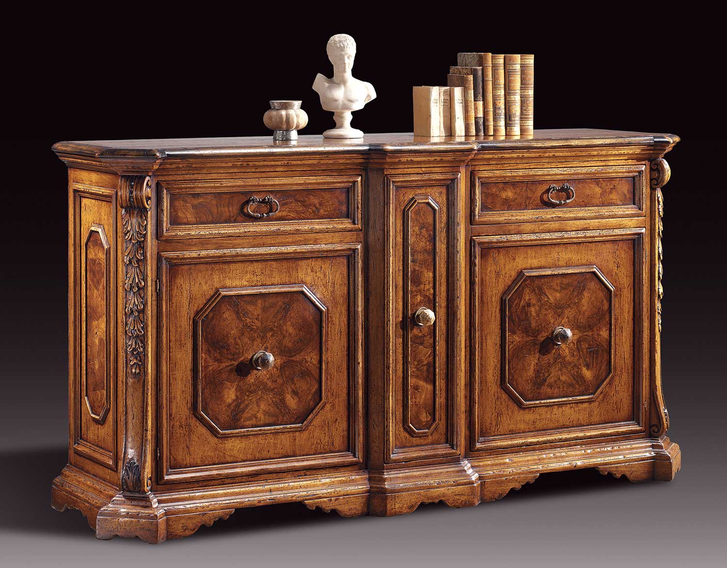 GV-811-B Sideboard with Center Vertical Drawer - Image 1