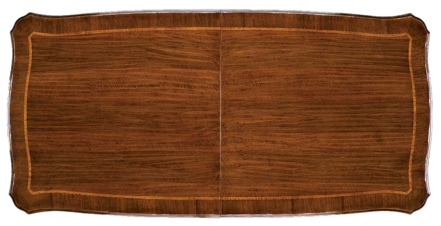 GV-813-BG French Dining Table - Ebony & Gold - Image 2