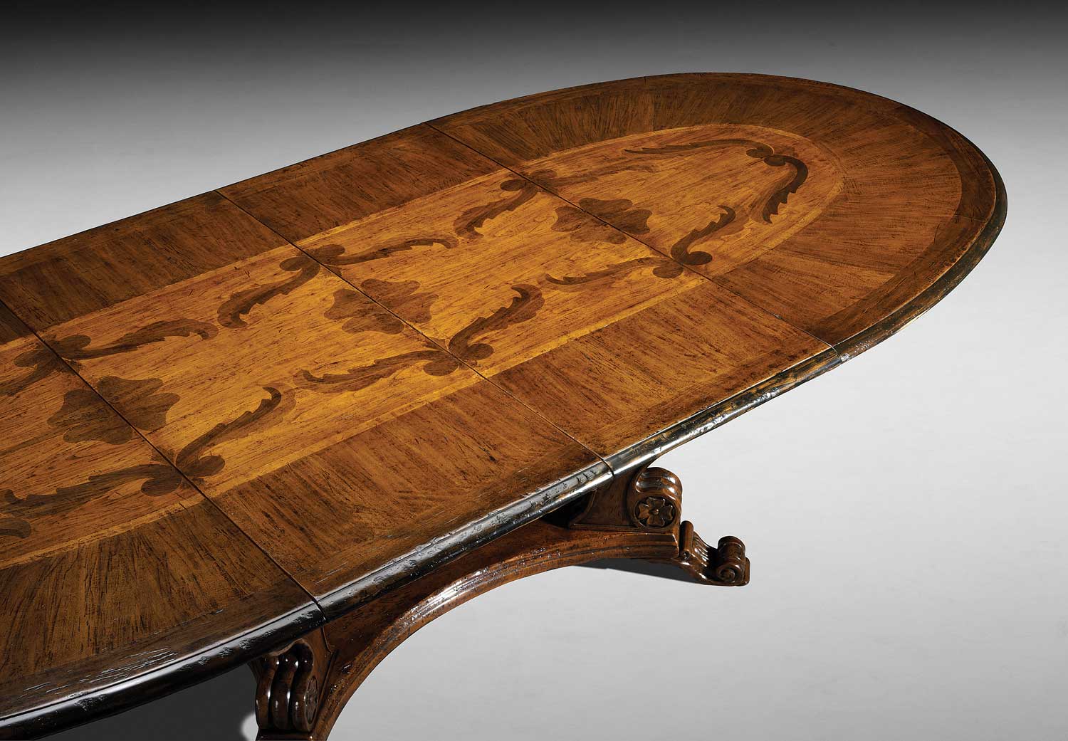 GV-827 Inlaid Oval Table - Image 2