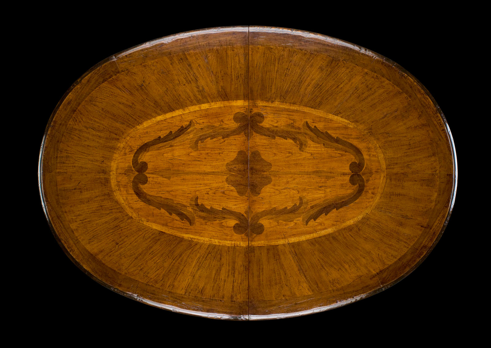 GV-827 Inlaid Oval Table - Image 3