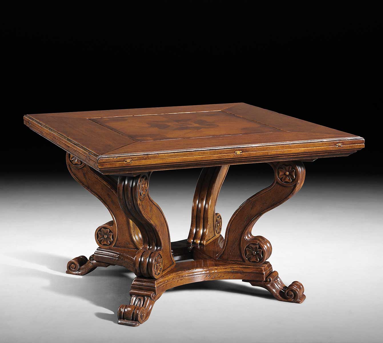 GV-833 Folding Square to Octagonal Table - Image 1