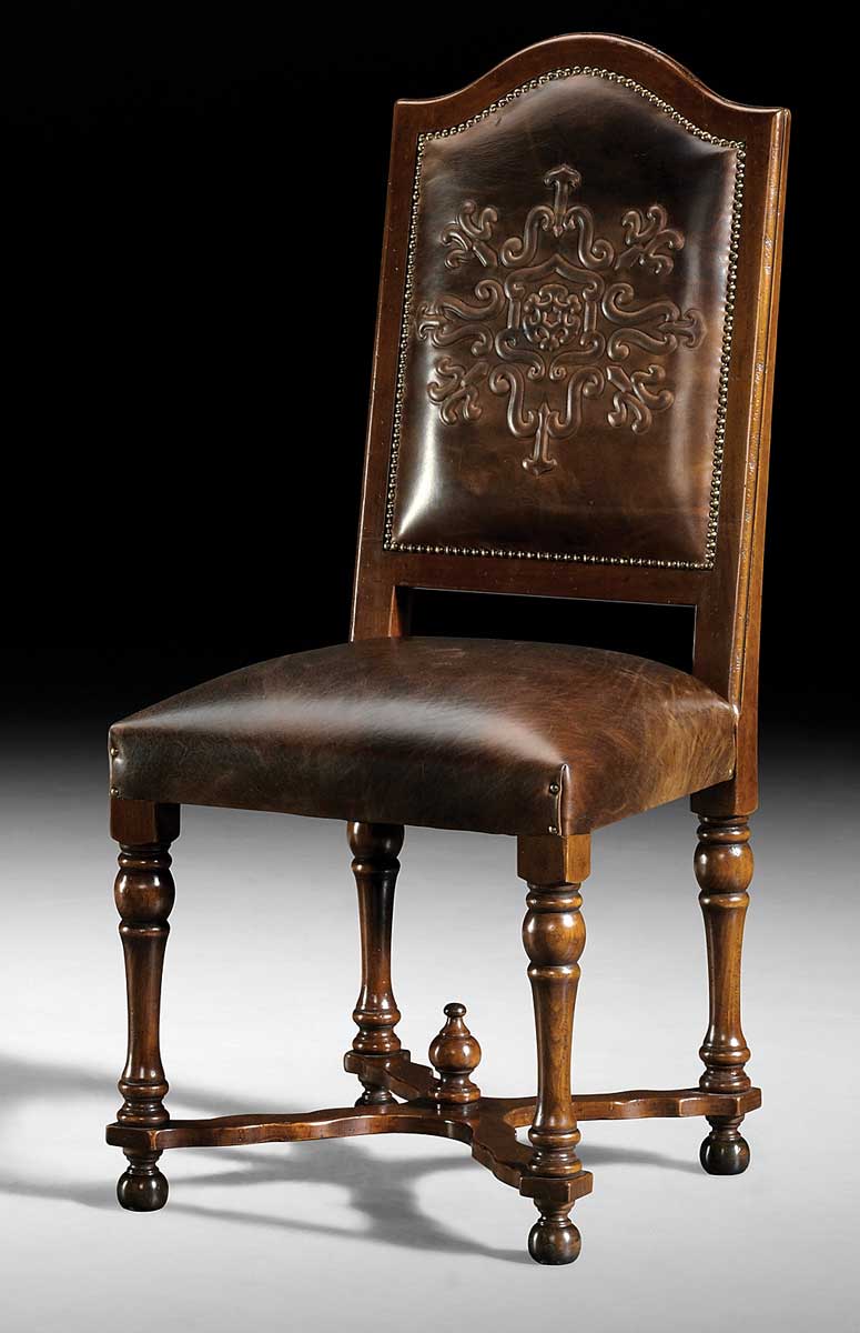 GV-84-CL Leather Side Chair (Troponto Design) - Image 1