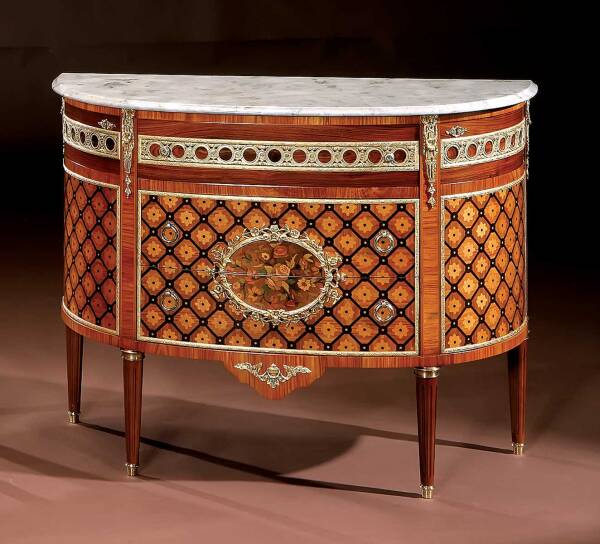 BN-522 Demi Lune Credenza