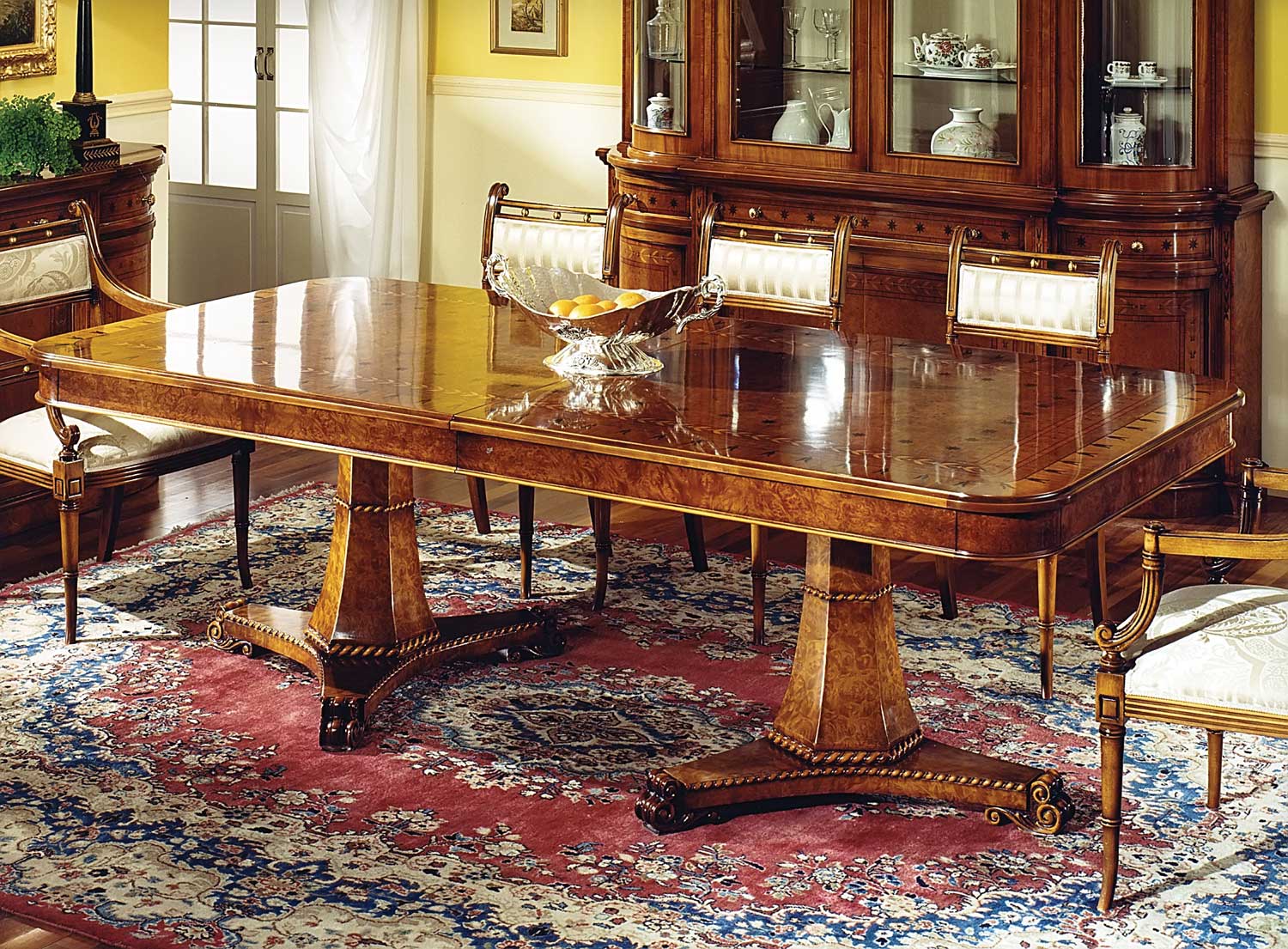 DM-A447 English Dining Table - Image 1