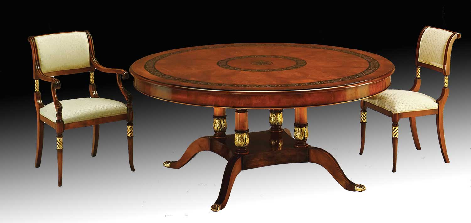 DM-G31 Traditional Round Table - Image 1