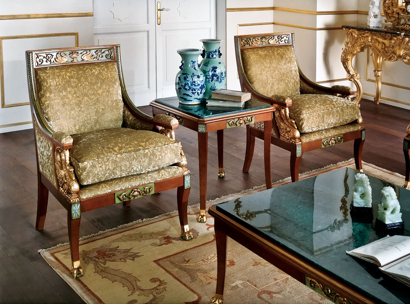 GL-1474-P Arm Chair - Image 1