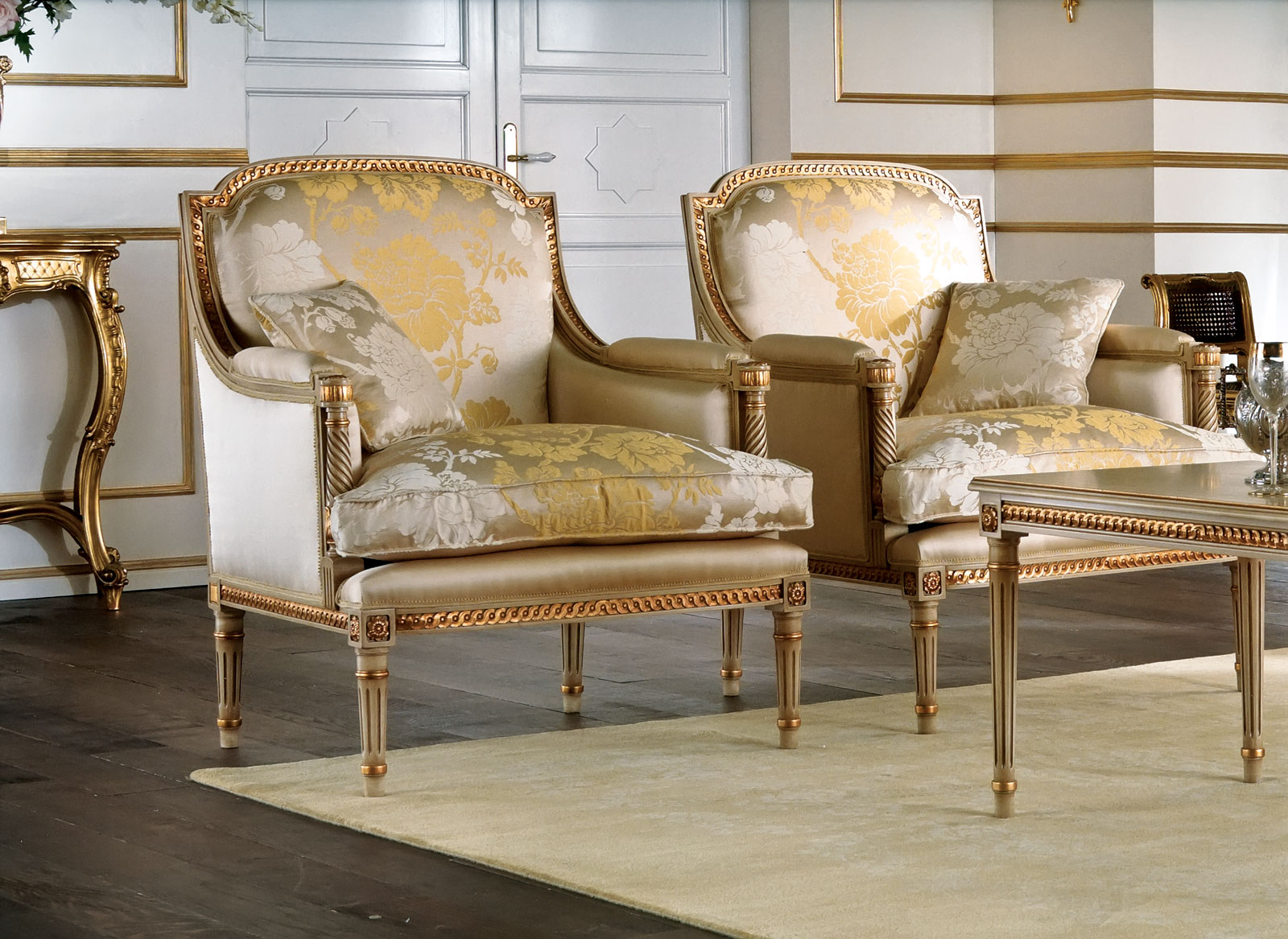 GL-1452-P Arm Chair - Image 1