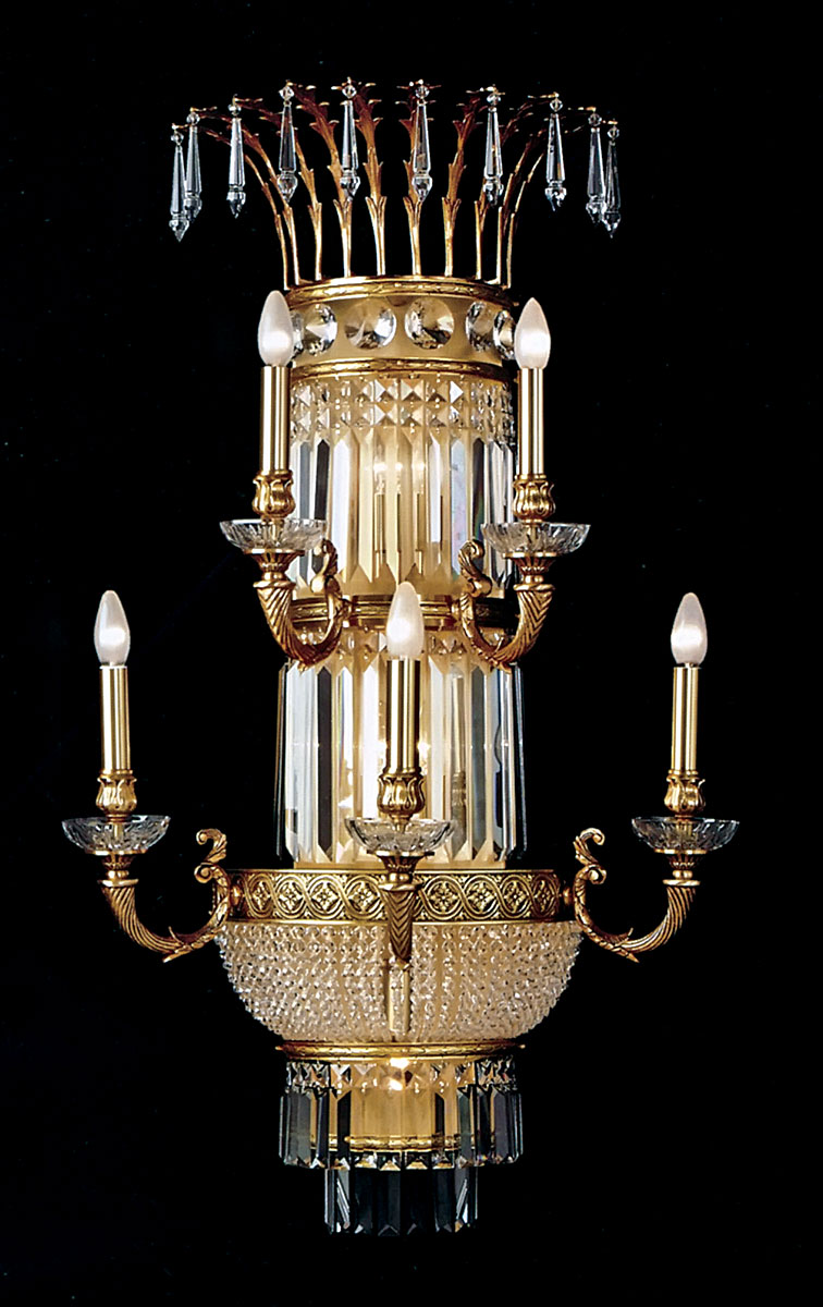 M-19921 Crystal Wall Sconce - Image 1