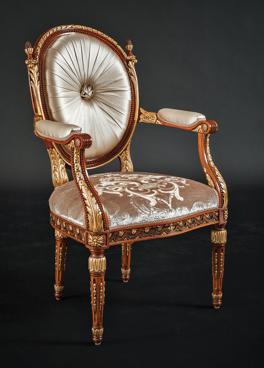 GL-1768-P Arm Chair - Image 1
