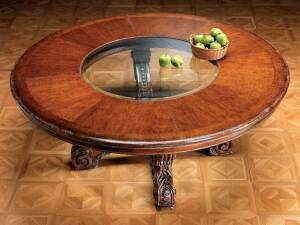 GV-821 Round Table w/ Glass Insert - Image 2