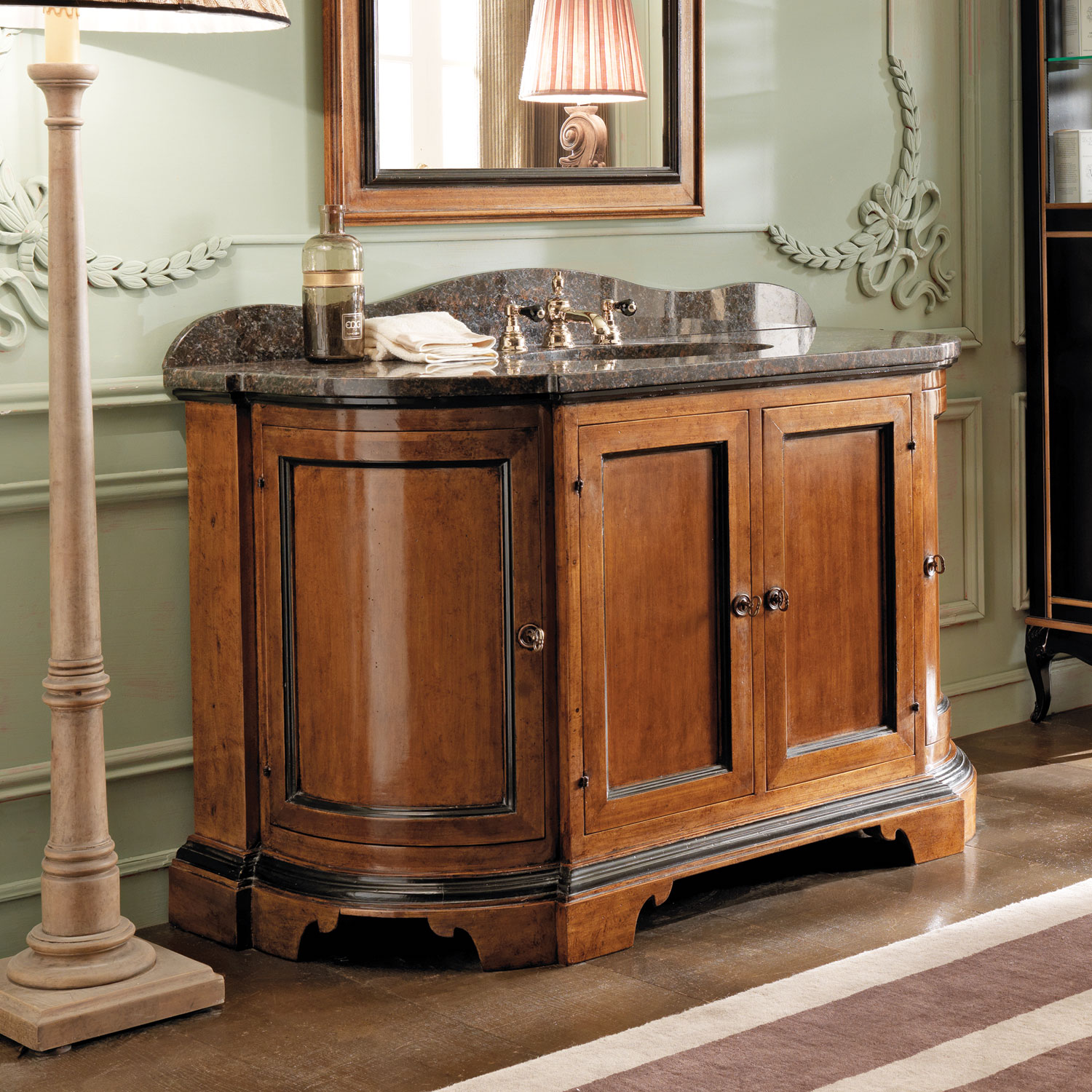 GR-1081 Hand Painted Vanity - Image 1
