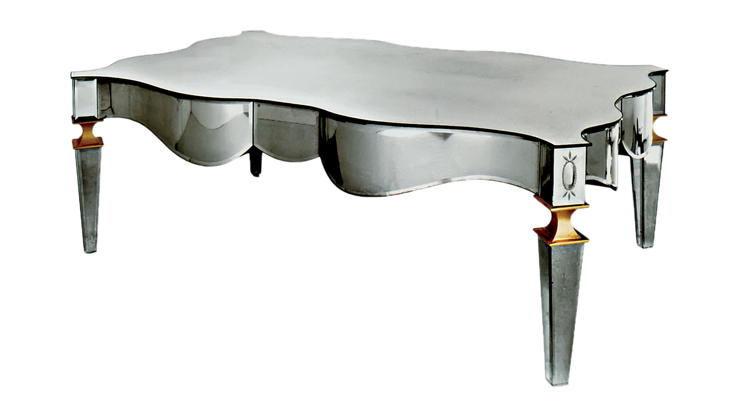 AV-2015 Mirrored Coffee Table - Image 1