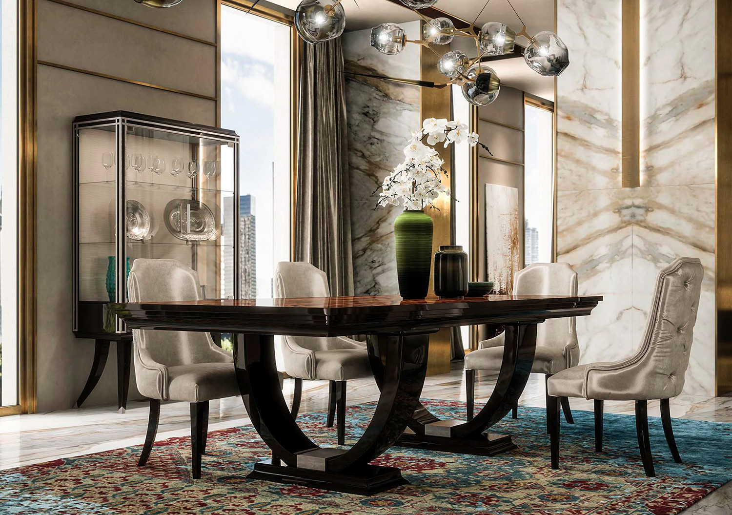 VG-3003-1 Rosewood Dining Table - Image 6