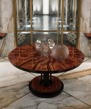 VG-3006-1 Rosewood Round Table - Image 3
