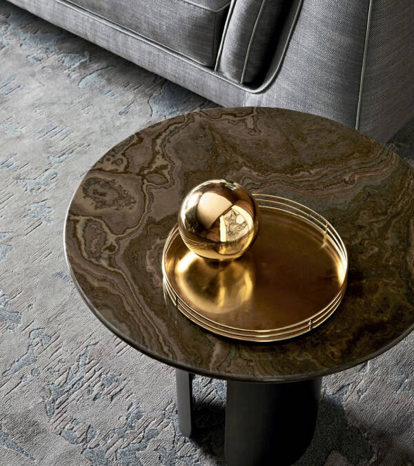 OP-831 Metal Base Accent Table