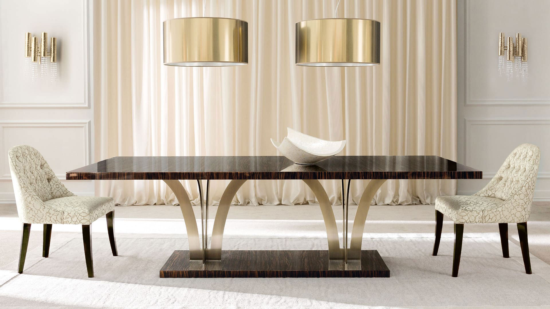 OP-821 Dining Table - Ebony Veneer - Image 4