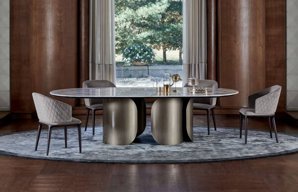 OP-820 Marble Top Dining Table