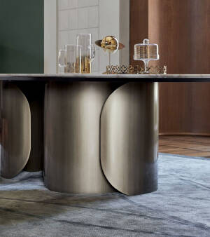 OP-820 Marble Top Dining Table - Image 2