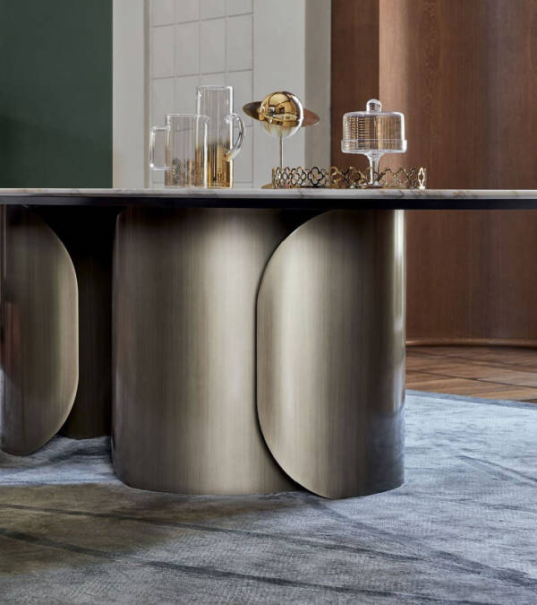 OP-820 Marble Top Dining Table
