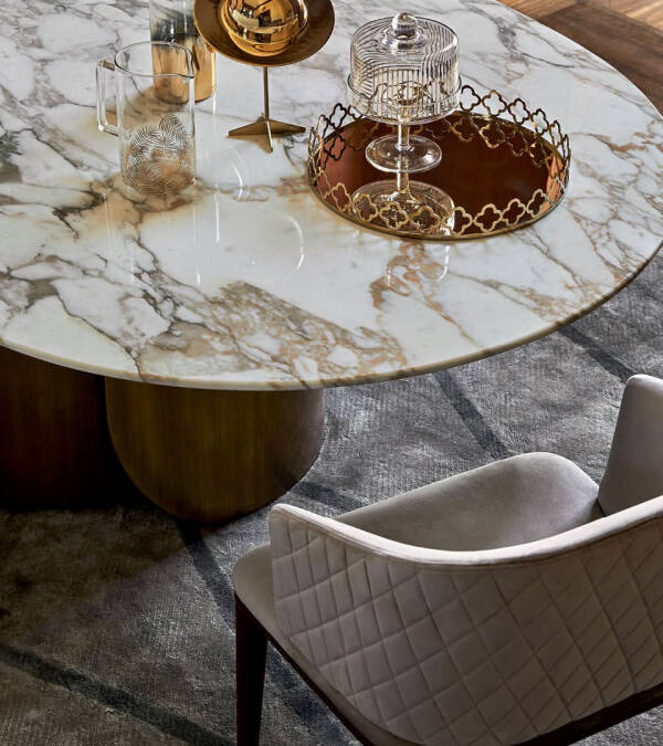 OP-820 Marble Top Dining Table