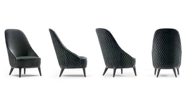 OP-812 High Back Arm Chair