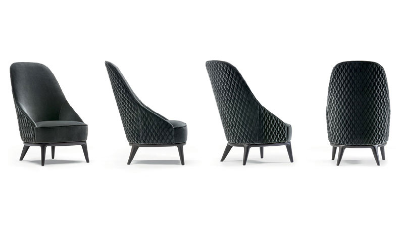 OP-812 High Back Arm Chair - Image 2