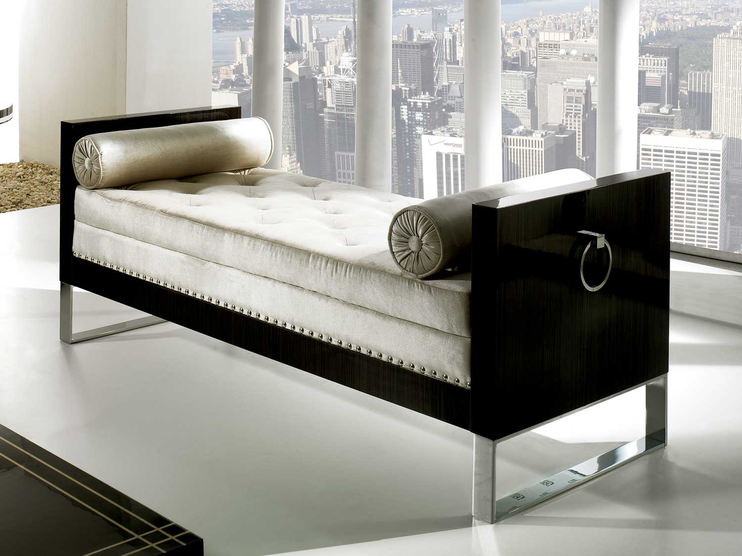 TM-01-5 Makassar Ebony Bench - Image 1