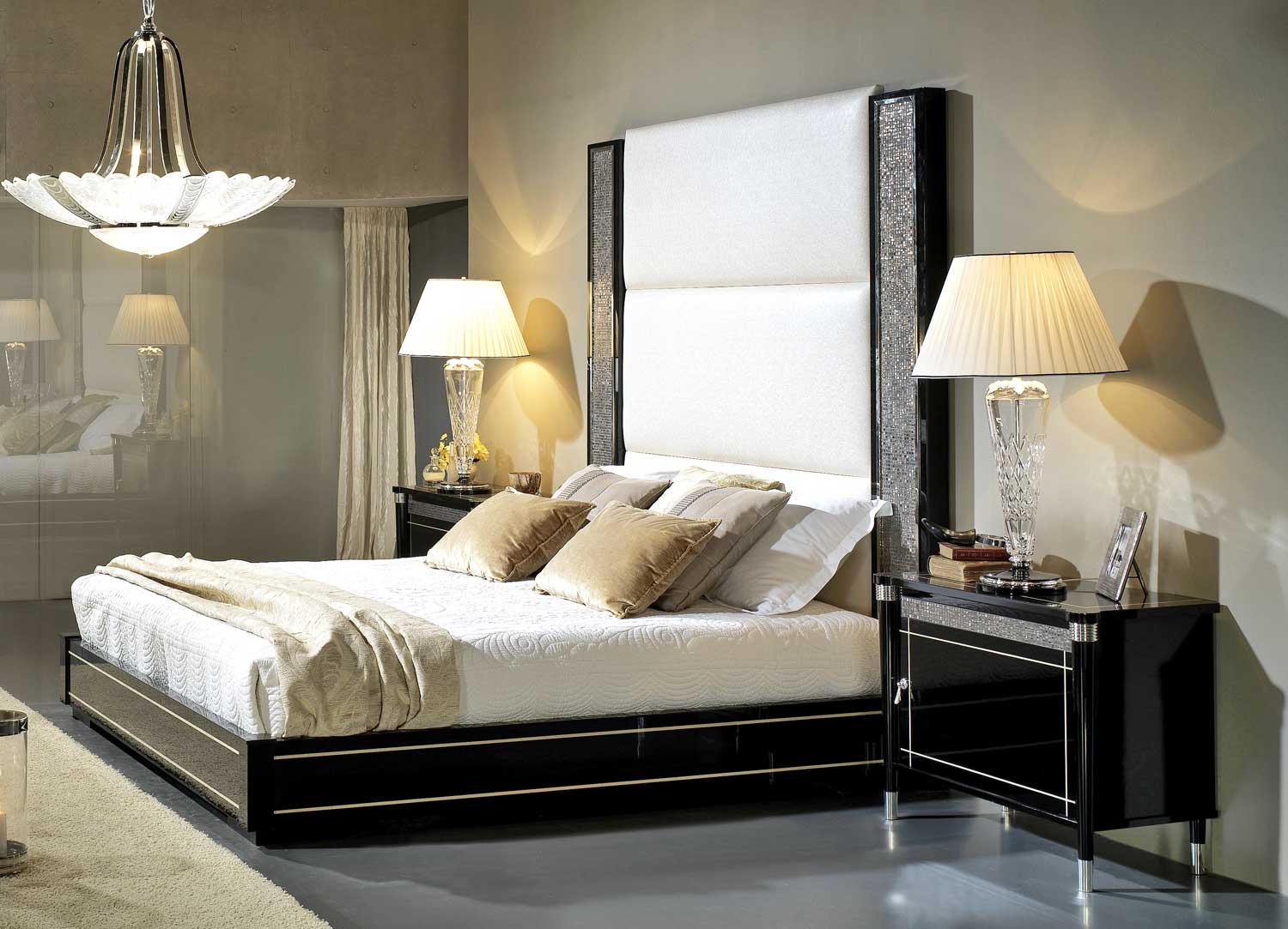 TM-5100 King Size Bed with Platform - Image 1