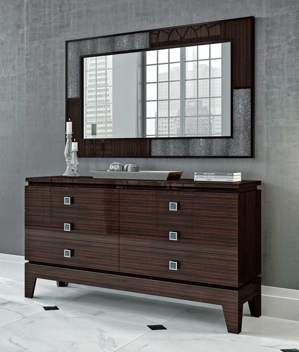 TM-5003 Makassar Ebony Dresser - Image 1