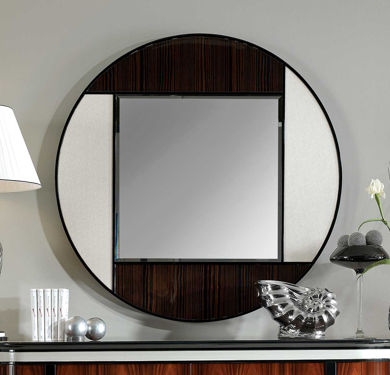 TM-903 Bohemian Rosewood Mirror - Image 1
