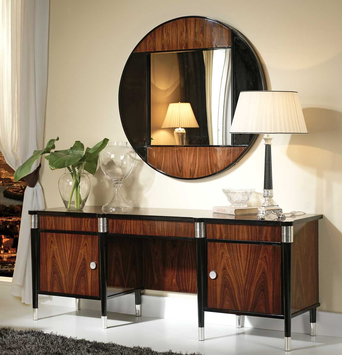 TM-5117 Bohemian Rosewood Dressing Table - Image 1