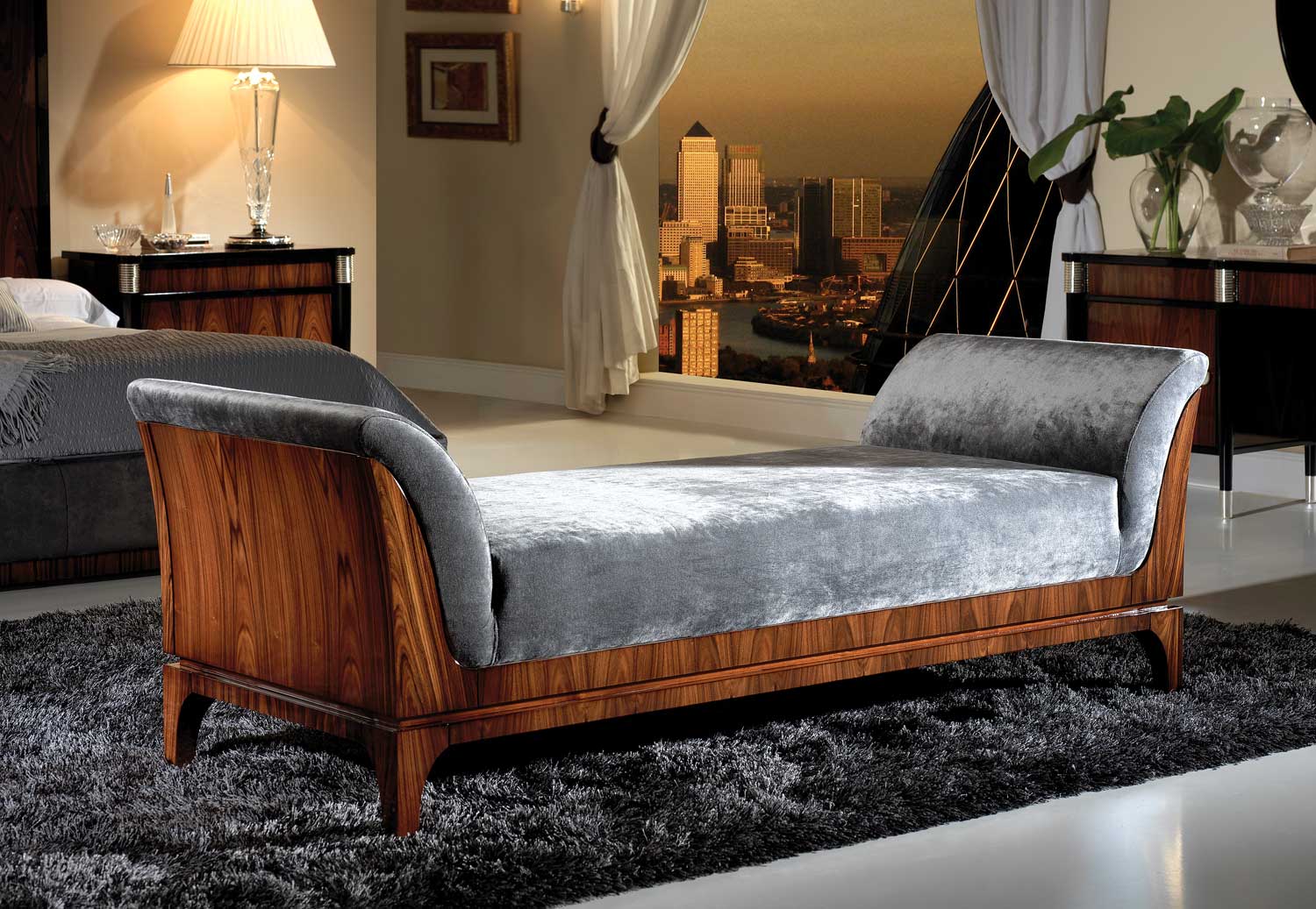 TM-04-5 Bohemian Rosewood Bench - Image 1