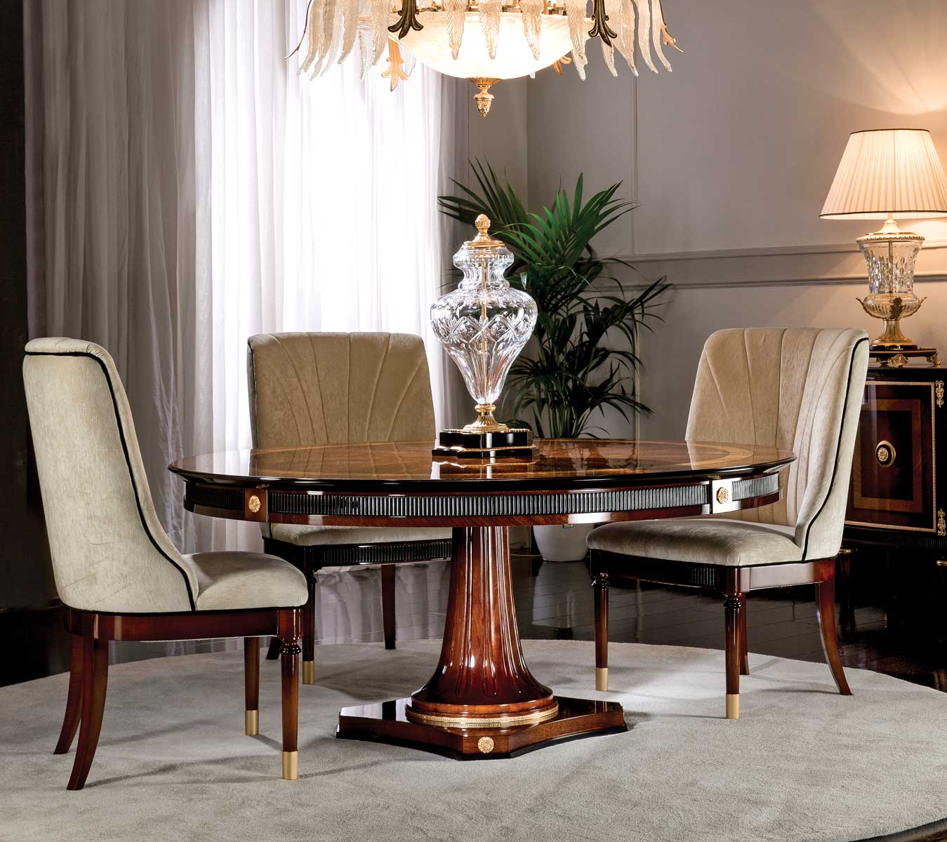 TM-101 Round Dining Table - Image 1