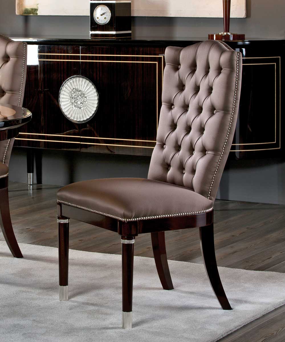TM-300 Makassar Ebony Side Chair - Image 1
