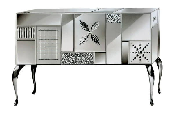 AV-7000-S Mirrored Sideboard