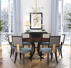 VG-7106 Round Dining Table - Image 2